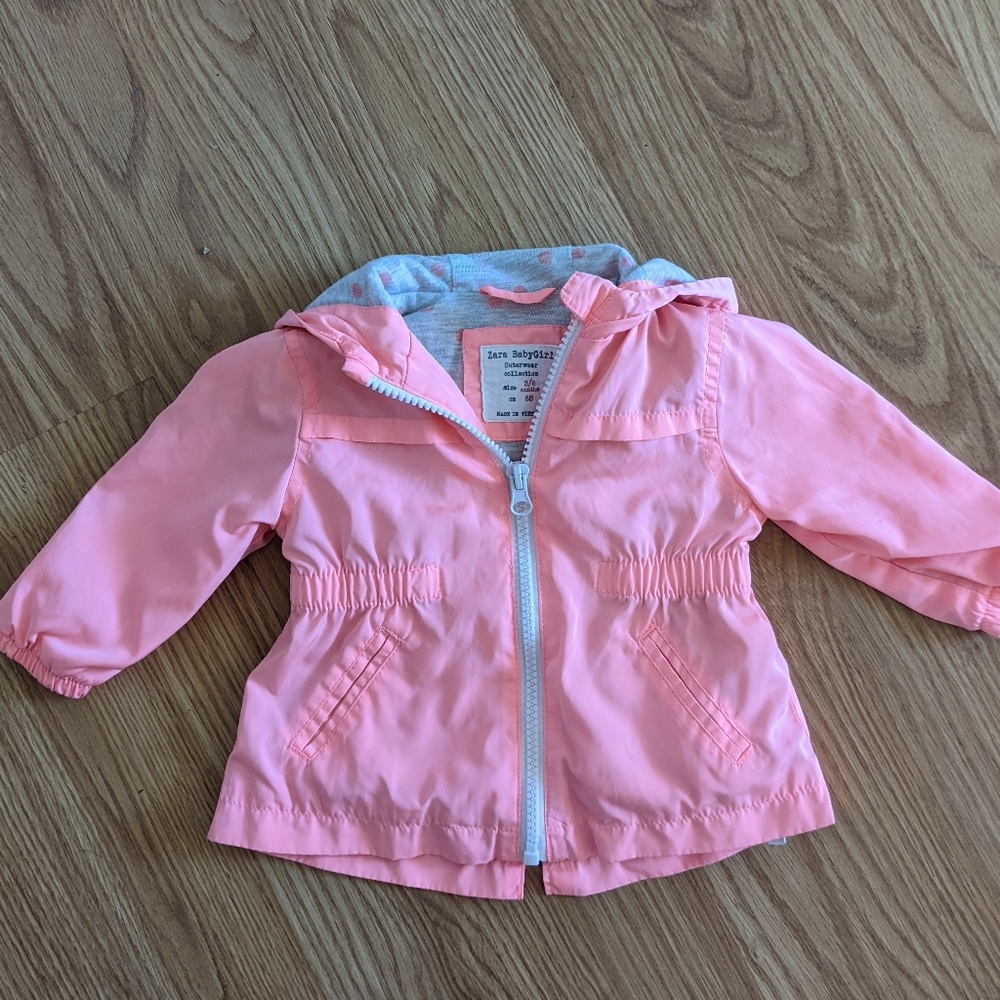 Baby girls Zara raincoat
